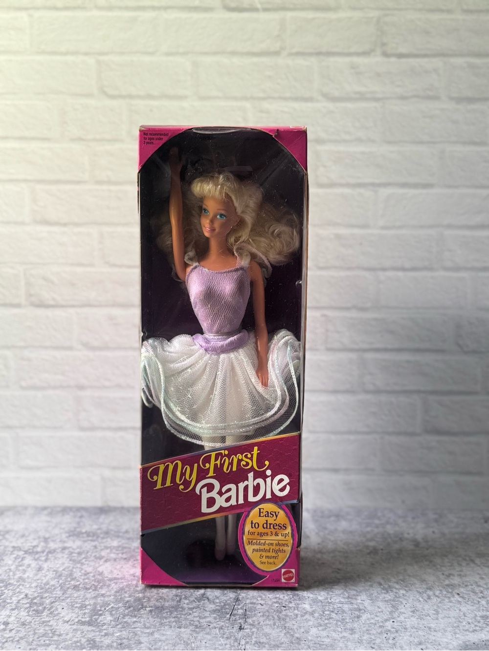 Vintage 1993 Mattel My First Barbie Easy to Dress Blonde Doll Sealed